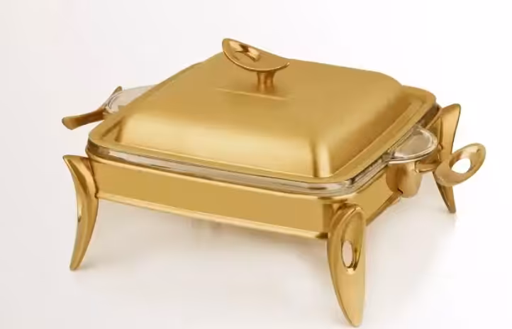 سوفله مربع متوسط سری لوپ طلایی مدل Tak Steel 931 G