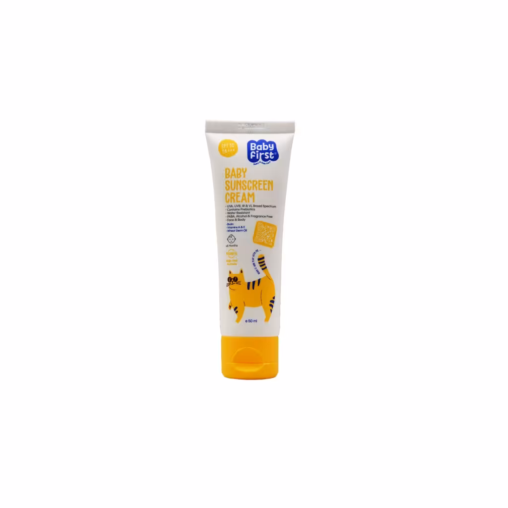 کرم ضدآفتاب کودکان بیبی فرست (SPF 30)