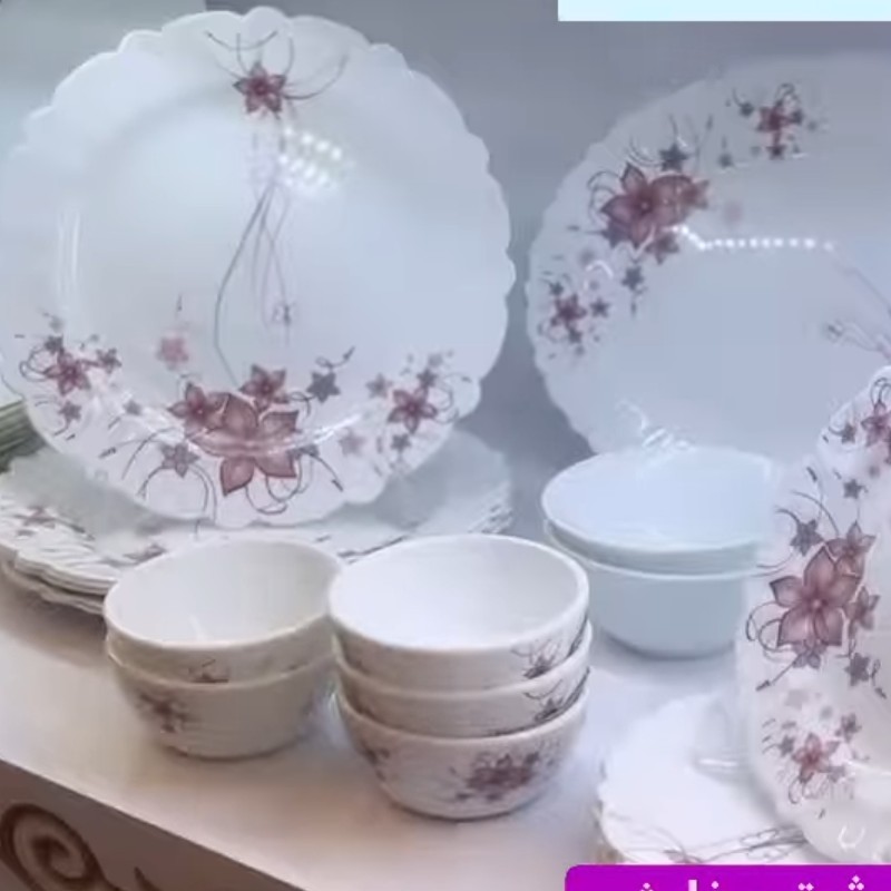 سرویس آکروپال 25 پارچه. زیبا