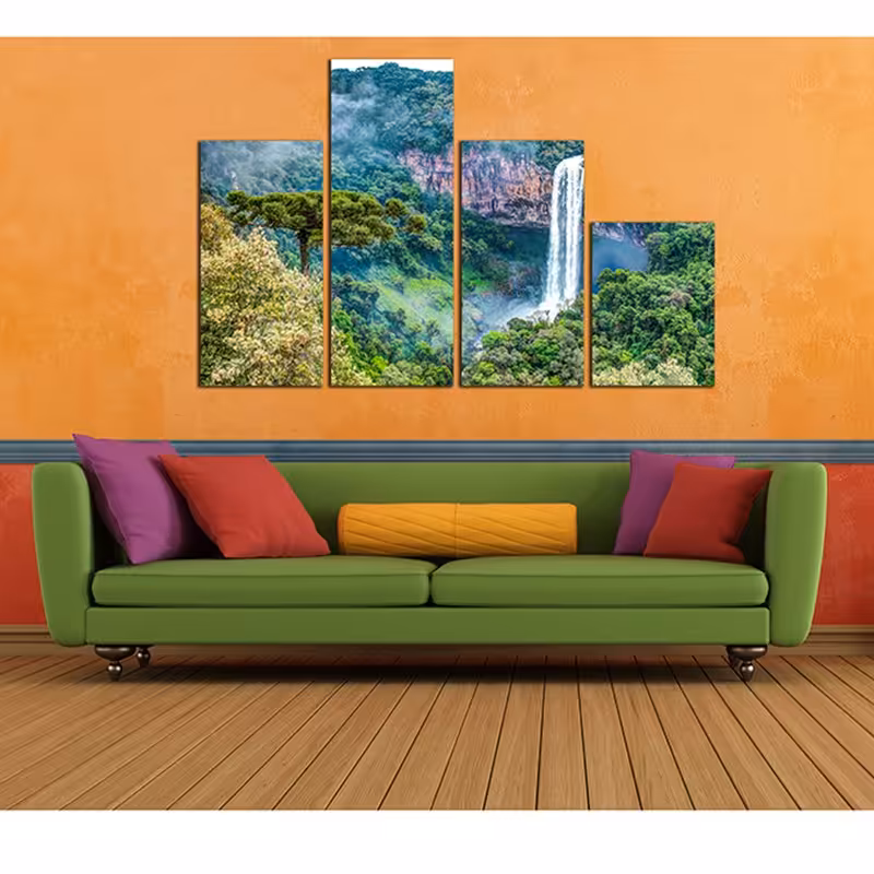 تابلو شاسی دکوراتیو آریکان کد TA817 سایز 80x120