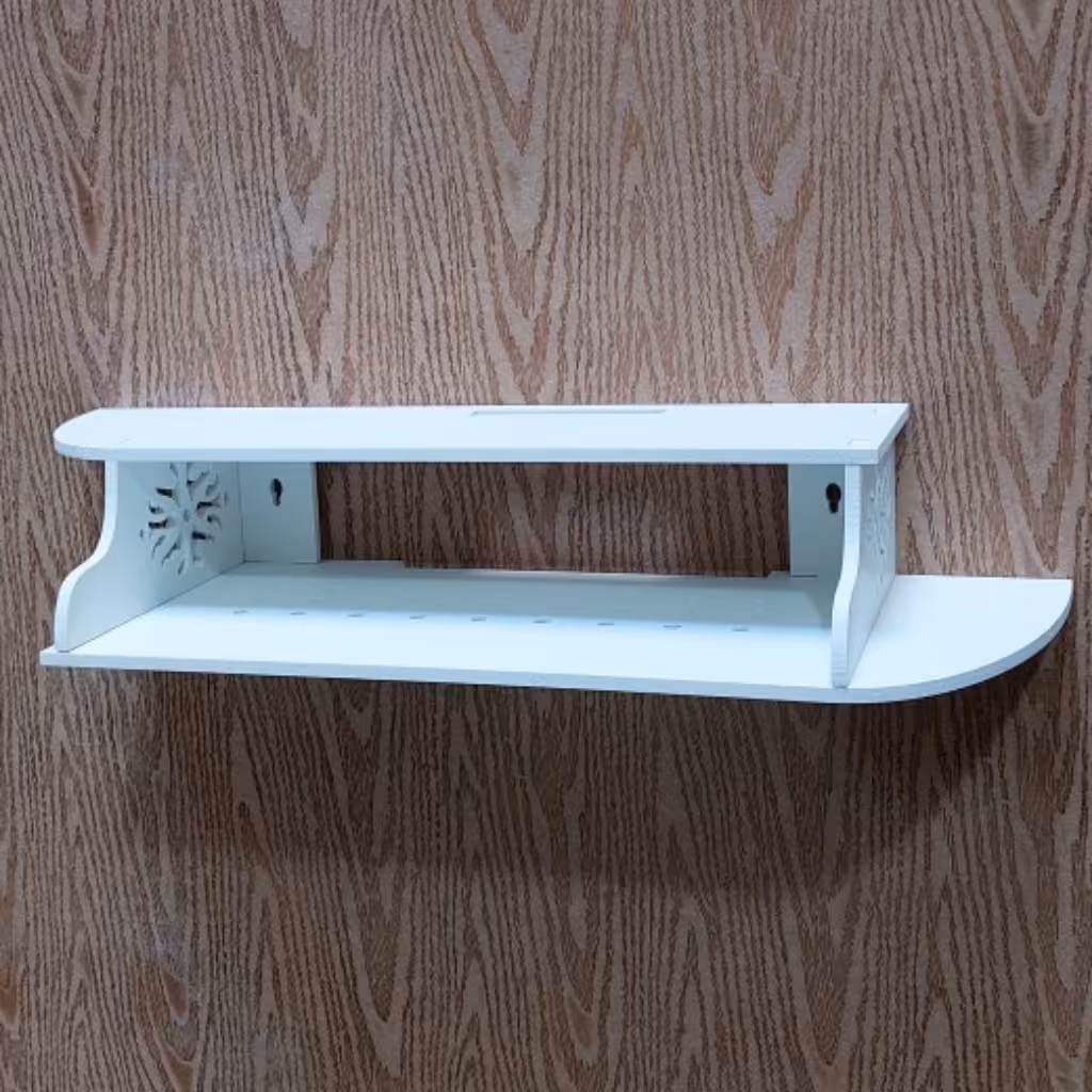 میز دیواری زیر  تلویزیون جنس PVC برای دستگاه دیجیتال یا دکوری یا ...