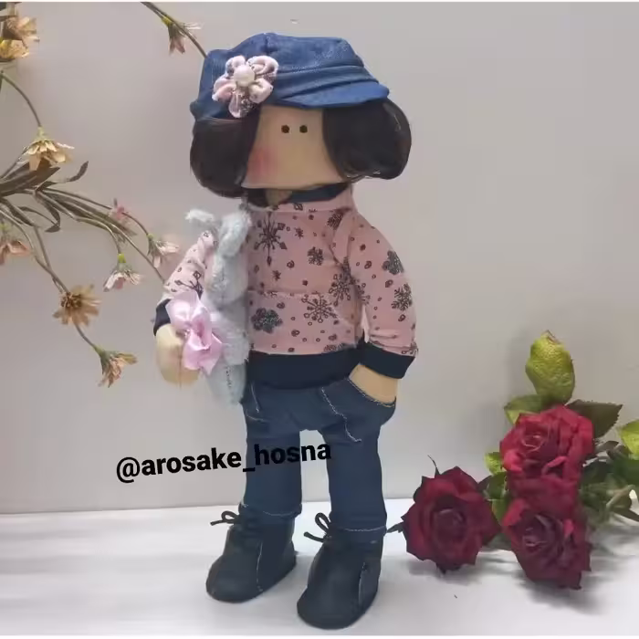 عروسک روسی 30 سانتی سوگل اسپرت