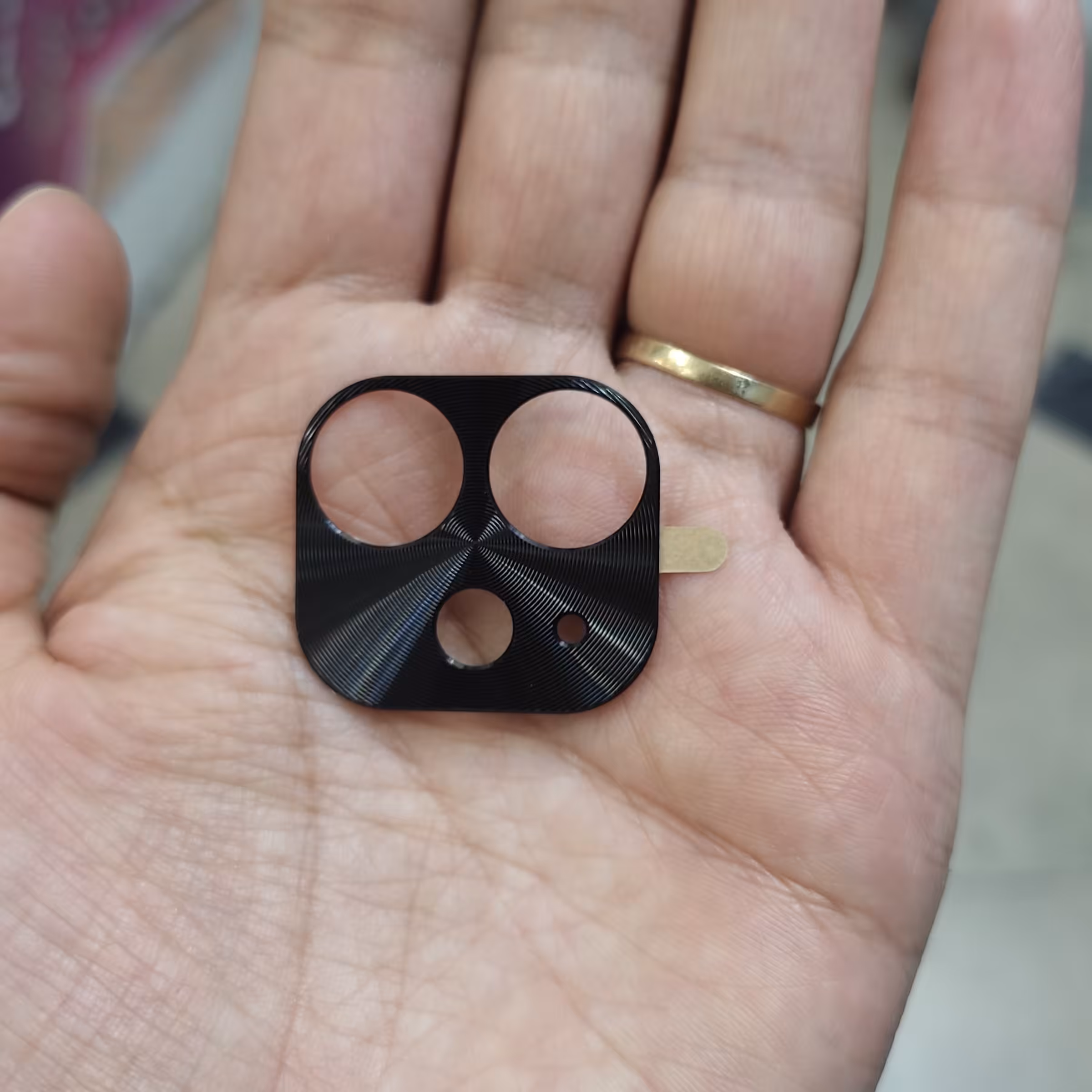 محافظ لنز آیفون 12 جنس فلزی با مقاومت بالا