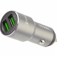 شارژر فندکی NOVAX C301 دو خروجی فست شارژ 
