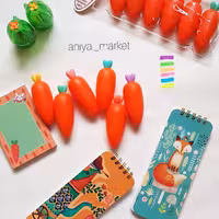 هایلایتر ،هایلایترهویج نارنجی،6رنگ دریک بسته،پیگمنت عالی وکیفیت بالا