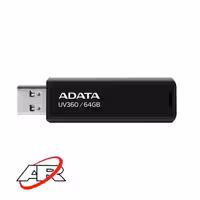 فلش مموری ای دیتا مدل UV360 ظرفیت 64 گیگابایت