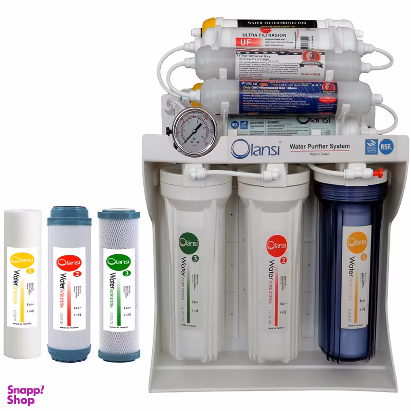 دستگاه تصفیه کننده آب اولانسی مدل RO - FT2980 به همراه فیلتر مجموعه 3 عددی