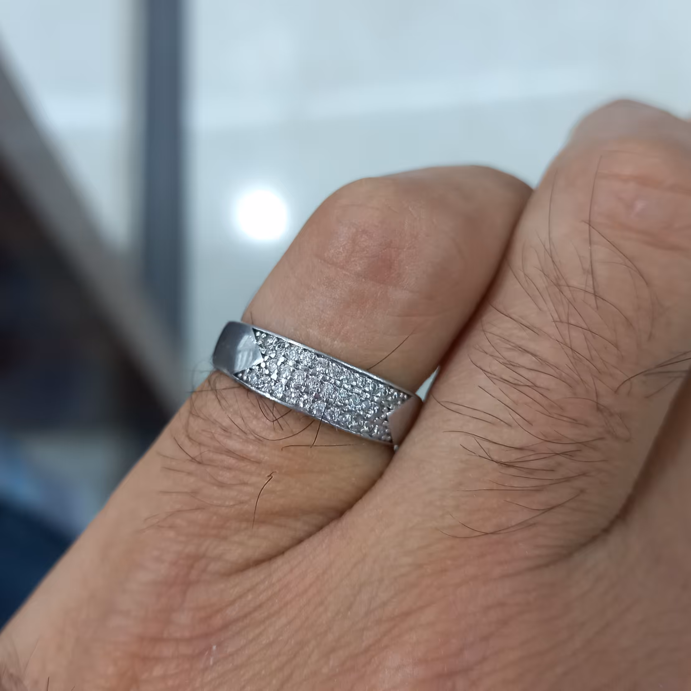 انگشتر نقره ایتالیا عیار 925اصل(ست زنانه و مردانه )