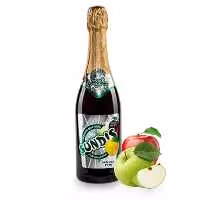 نوشیدنی سیب گازدار 750cc برند ساندیس - پک 6 تایی