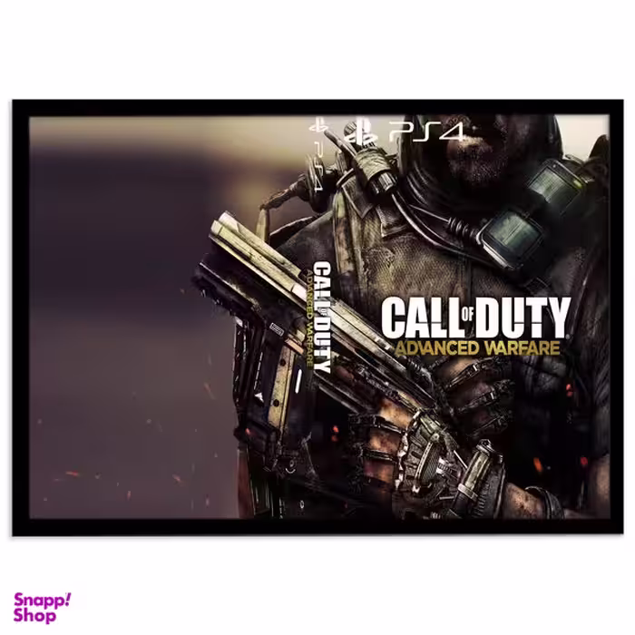 تابلو نوری بکلیت مدل طرح بازی گیم نت Call Of Duty مدل چراغدار B-s1387