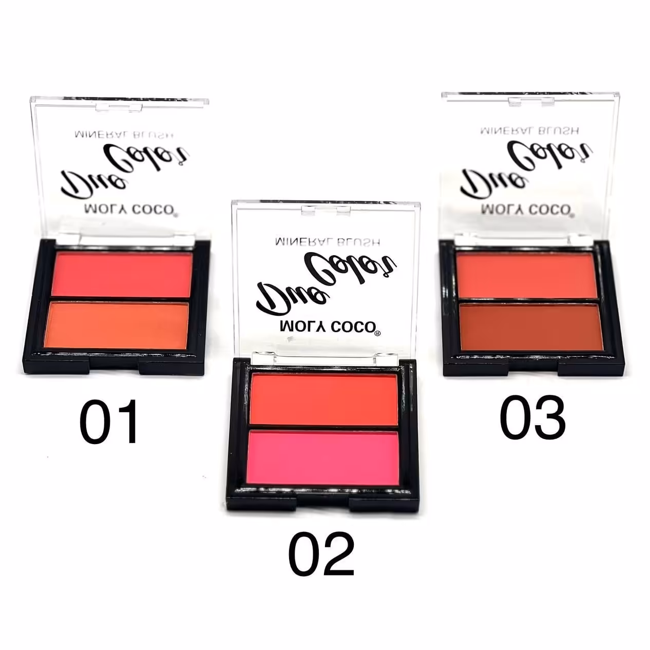 رژگونه  دو رنگ