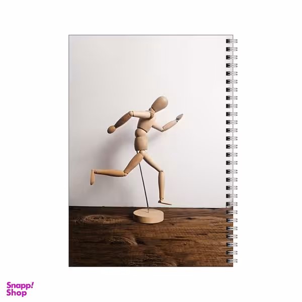 دفتر مشق 80 برگ بامبیلیپ طرح آدمک چوبی کد 7632354