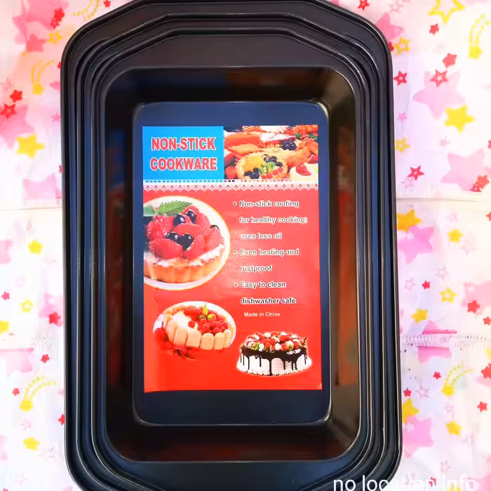 قالب کیک تفلون خارجی ،سایز متوسط 