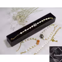 دستبند مرواریدی باروک 