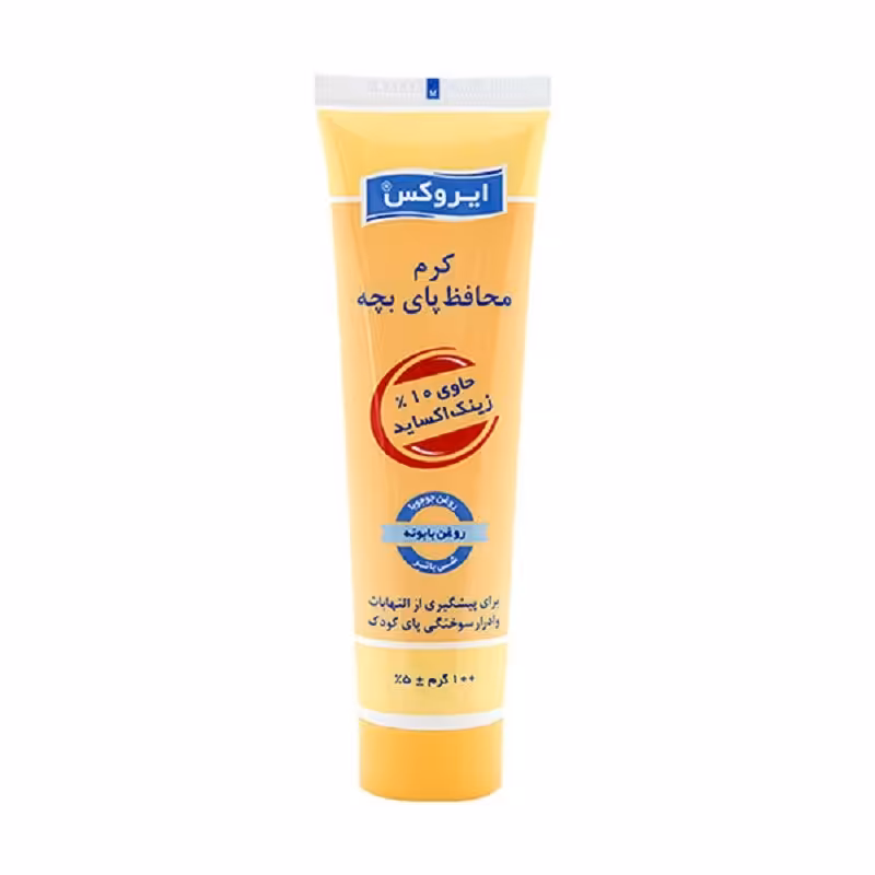 کرم محافظ پای کودک ایروکس مدل Nappy حجم 100 میلی لیتر
