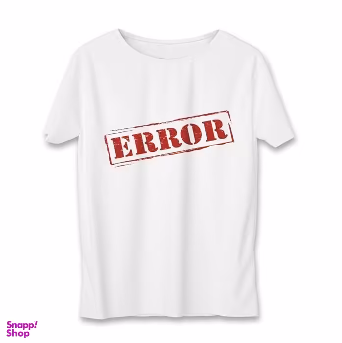 تیشرت مردانه به رسم (Behrasm) طرح Error کد 3330