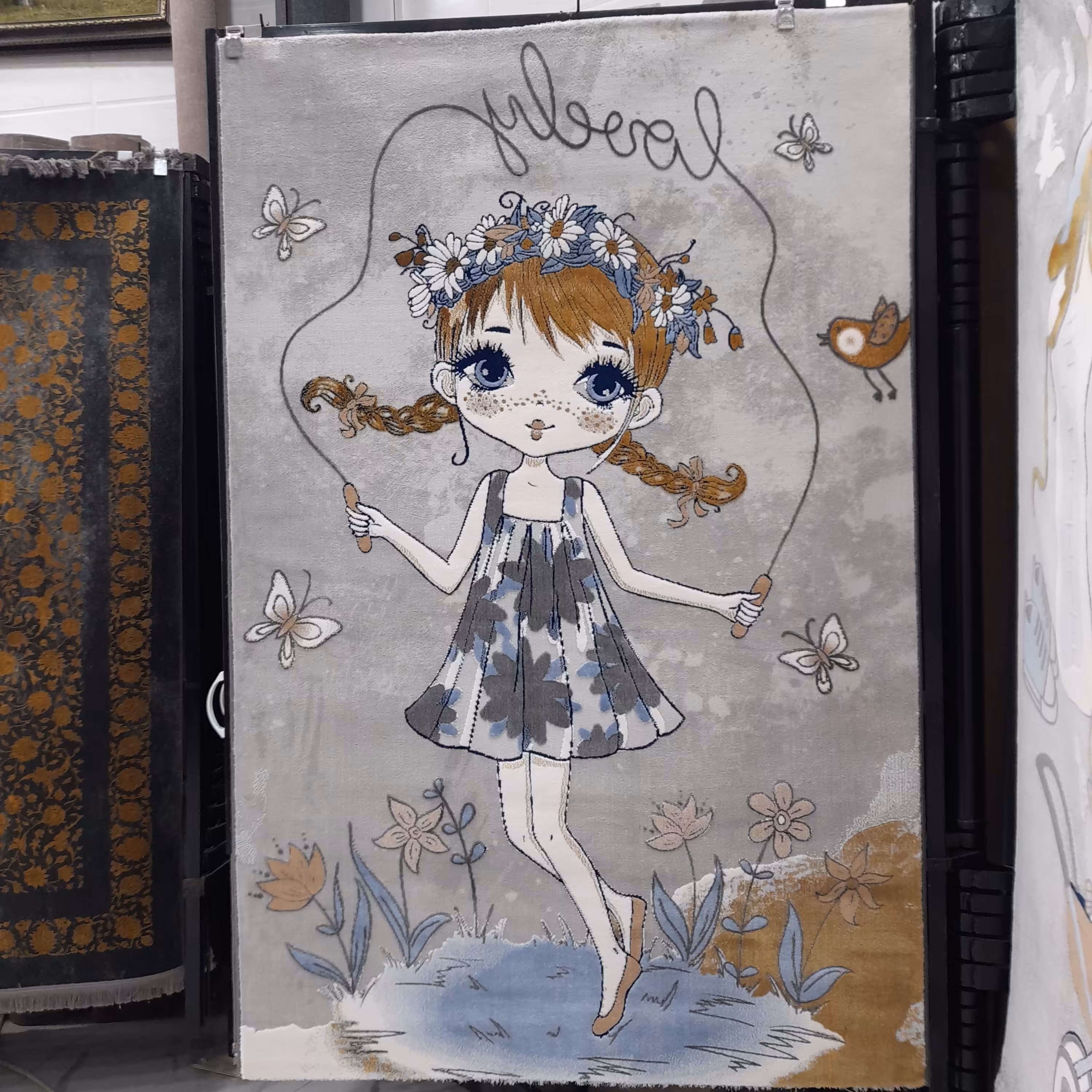 فرش دخترونه4متری