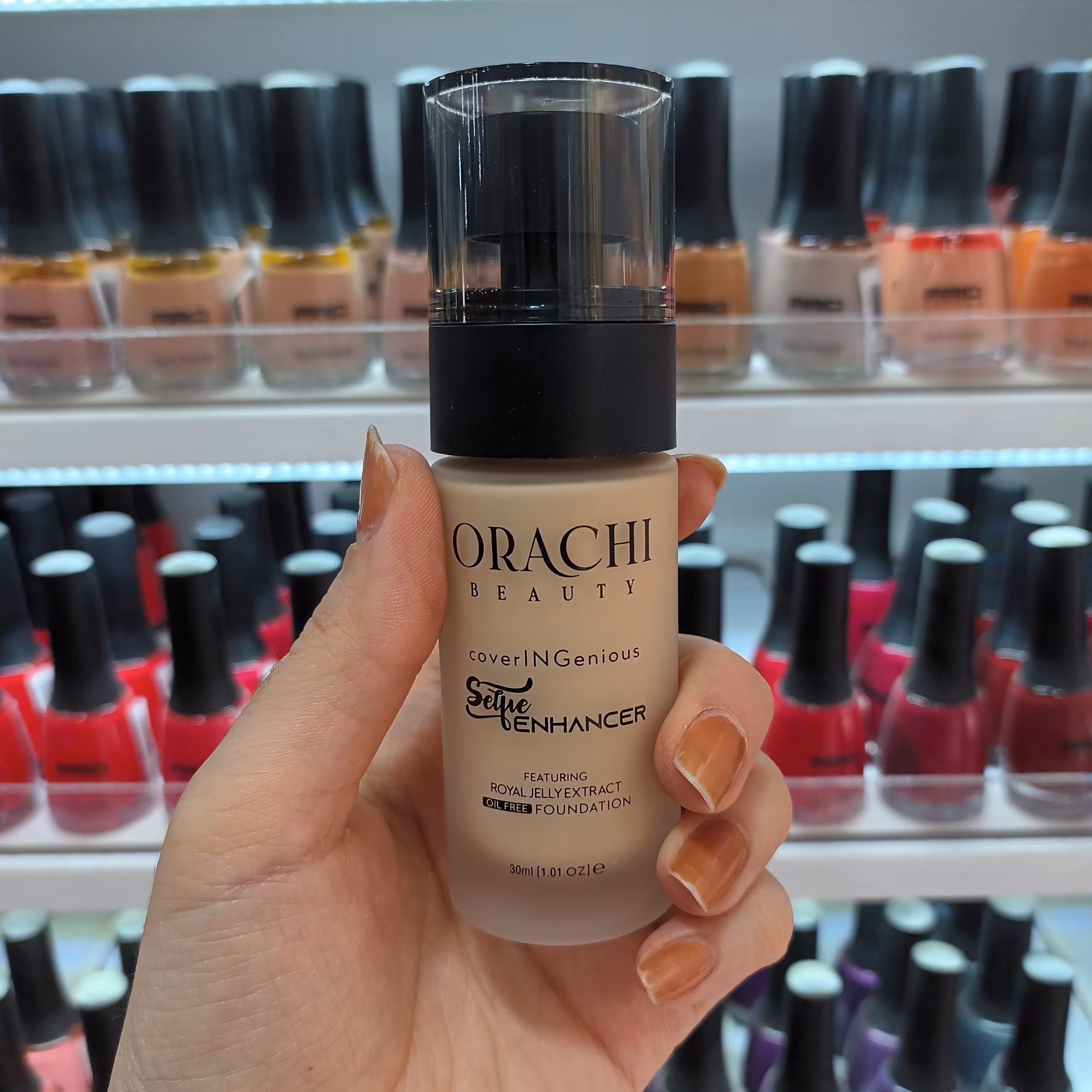 کرم پودر اوراچی مدل Cashmere Foundation شماره 31 حجم 30 میلی لیتر