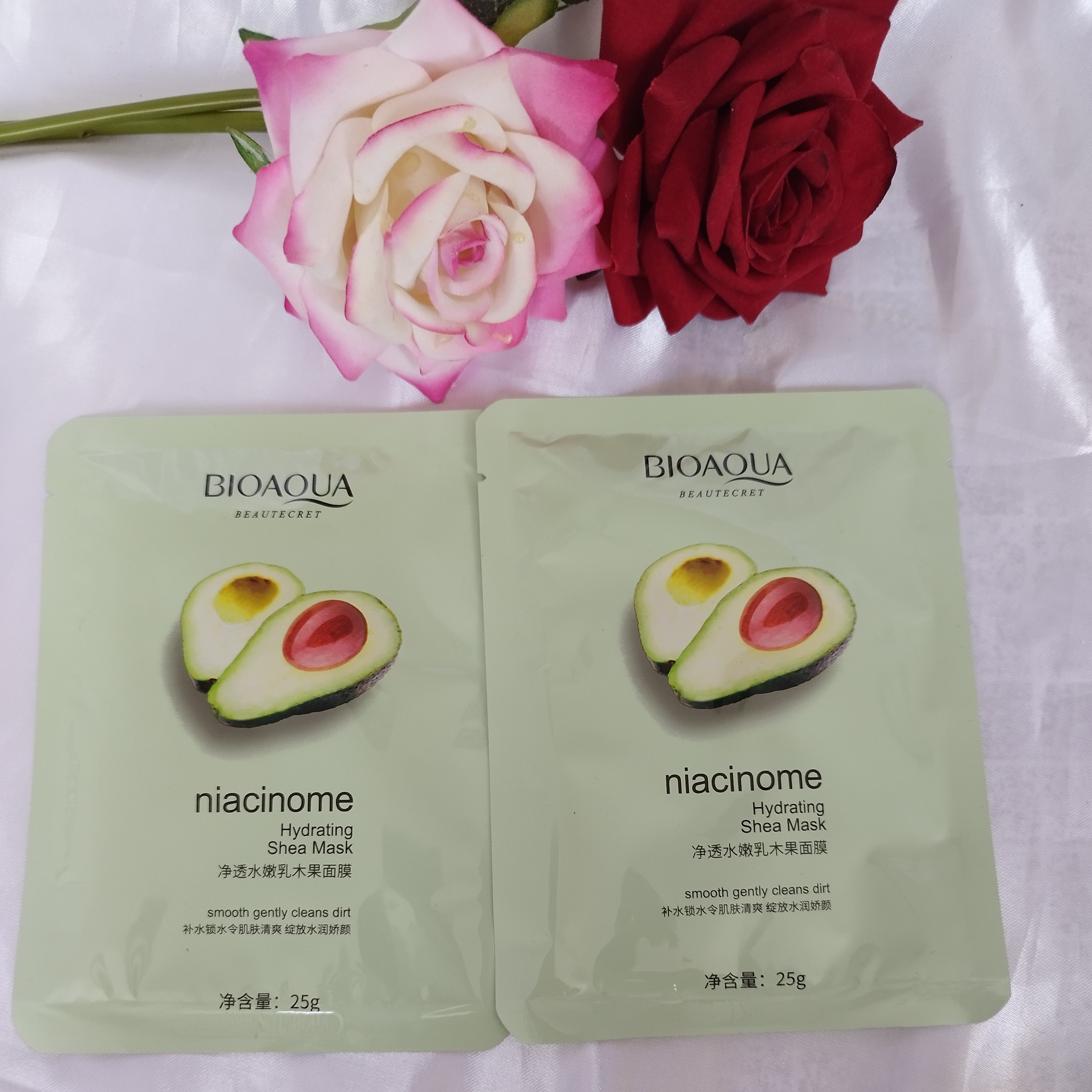 ماسک ورقه ای صورت آووکادو بیوآکوا طرح جدید (الی بانو)