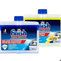 مایع جرمگیر دو فاز ماشین ظرفشویی دو عددی فینیش زرد و آبی مجموعا 500 میل  FINISH 