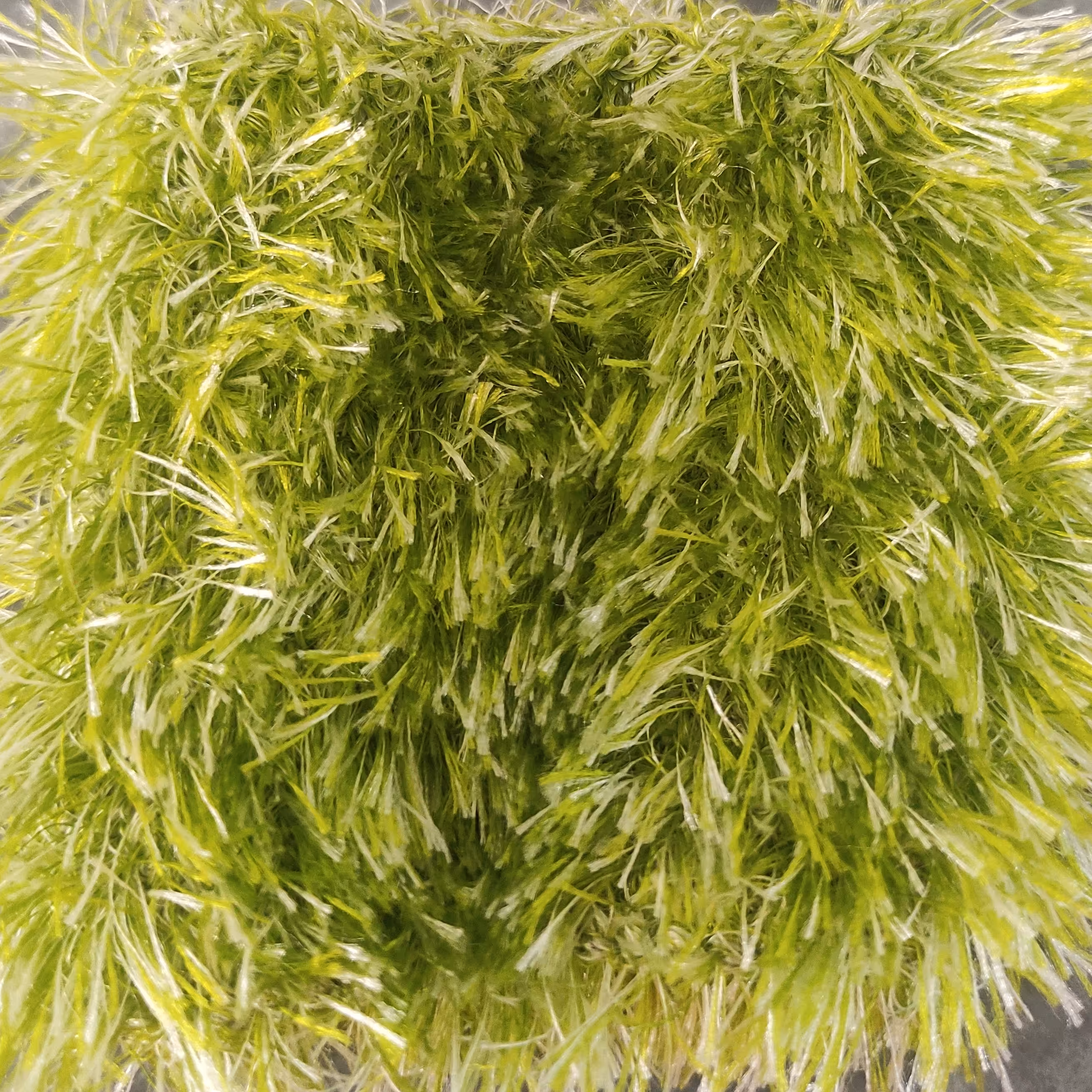 اسکاج بافتنی طرح مربع رنگ سبز  