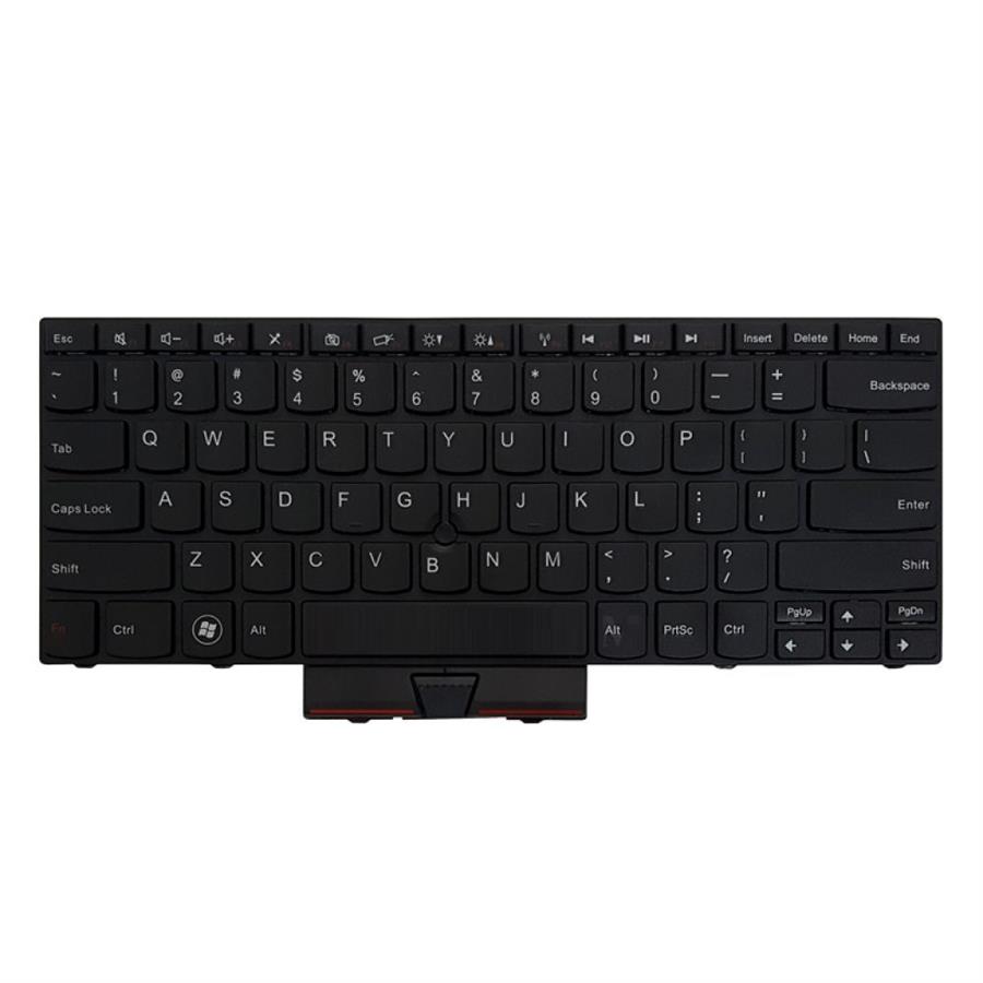 کیبورد لپ تاپ لنوو مدل IdeaPad E50 مشکی بدون ماوس با فریم