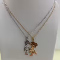 گردنبند ست استیل 