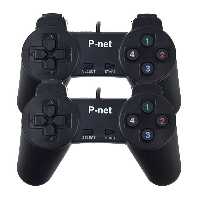 دسته بازی کامپیوتر پی-نت مدل X4 کد P98 بسته 2 عددی