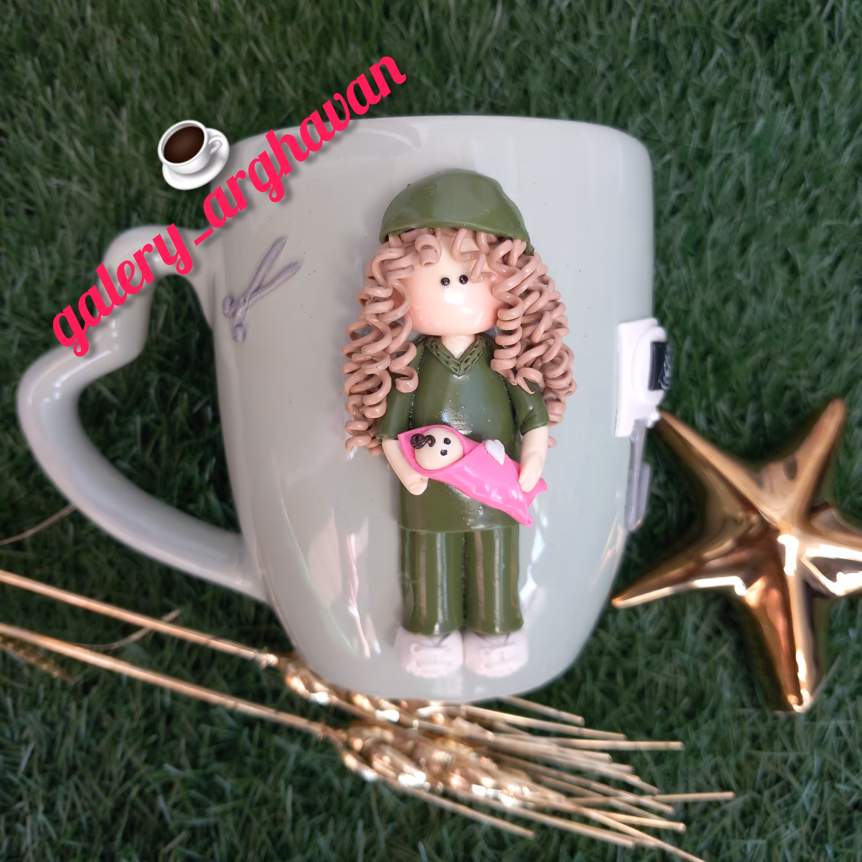 ماگ ماما ماگ پزشک ماگ عروسکی