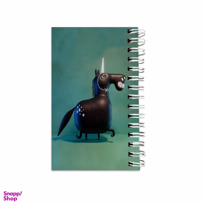 دفترچه یادداشت ۶۴ برگ مدل To Do List طرح تصویر سازی اسب تک شاخ کد  91858