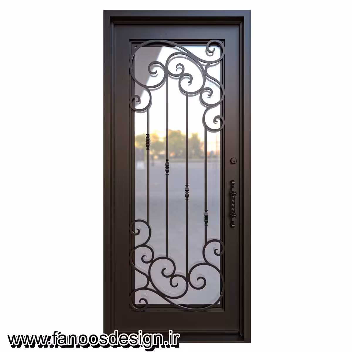 درب  نفررو آهنی کد 30709