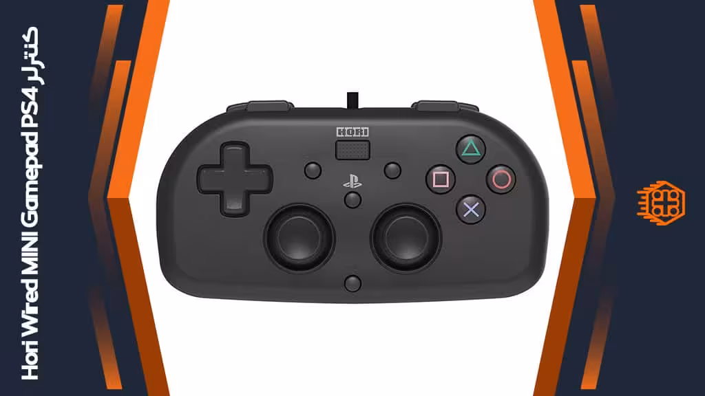 کنترلر با سیم Hori MINI مخصوص PS4 – مشکی