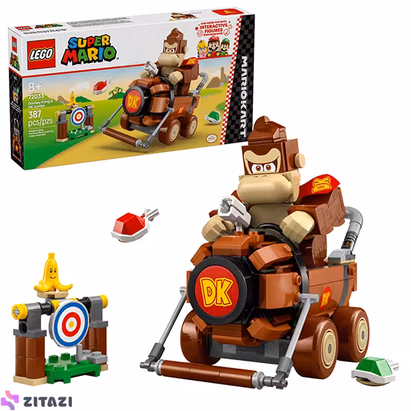لگو سری سوپر ماریو مدل Donkey Kong &amp; DK Jumbo کد 72033