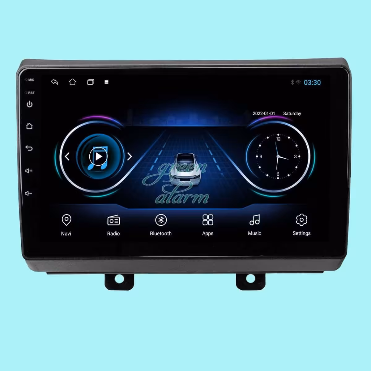 مانیتور خودرو سیستم مولتی مدیا مدل TS7 مناسب برای تمامی کلاس بندی دنا