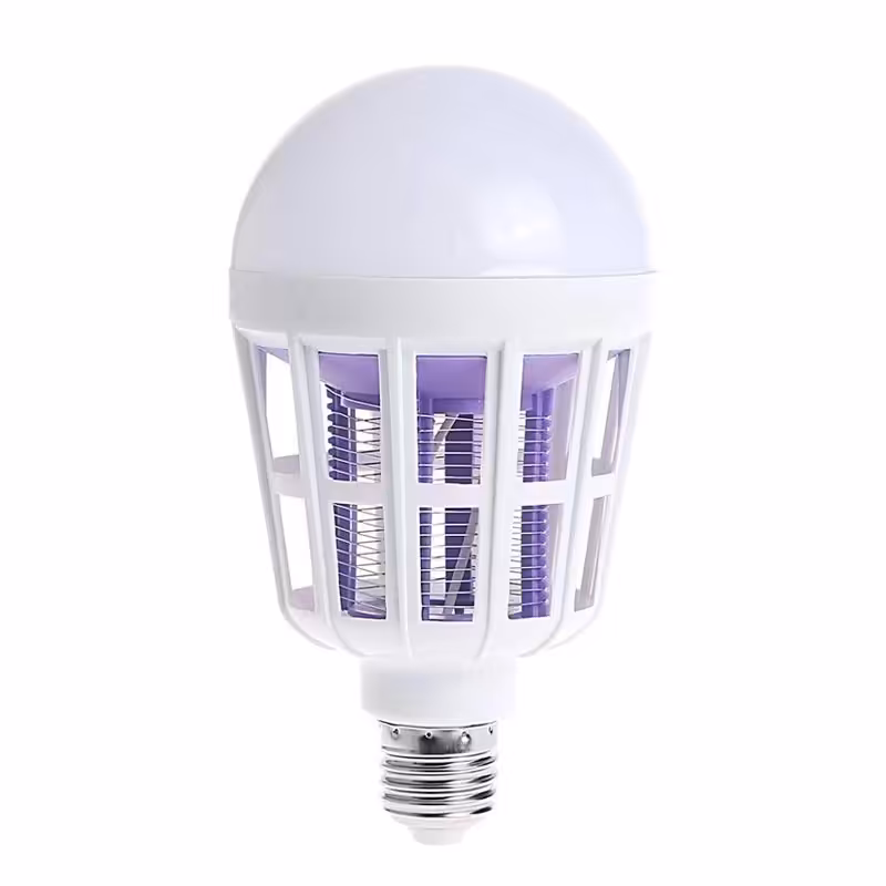 لامپ حشره‌کش ال‌ای‌دی دوکاره - روشنایی و دفع حشرات در یک محصول