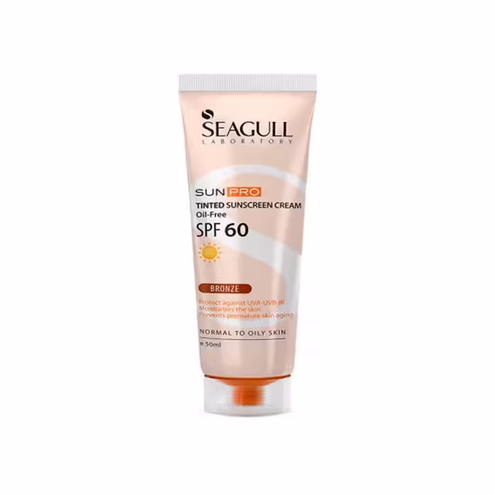 کرم ضد آفتاب سی گل رنگی فاقد چربی SPF60 مناسب پوست معمولی تا چرب 50 میل