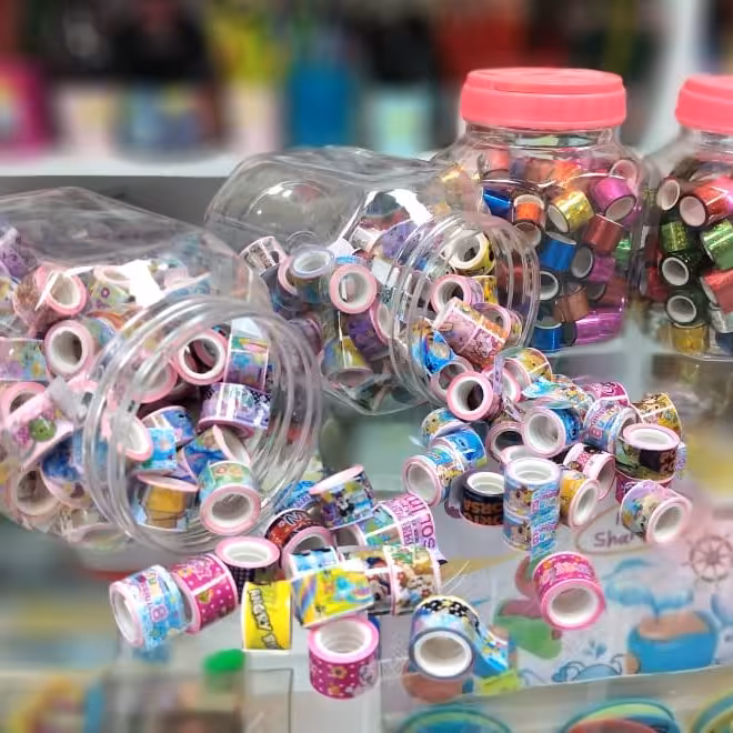 چسب رنگی فانتزی