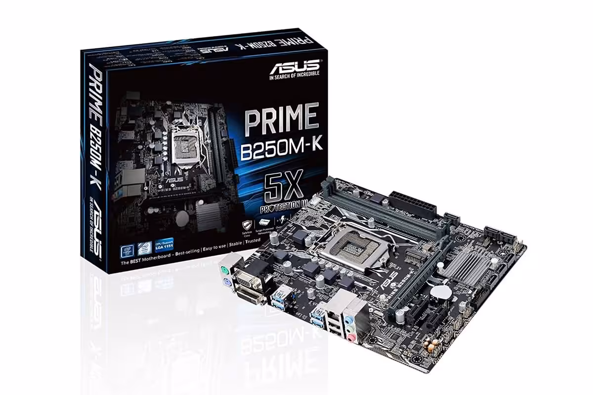 مادربرد ایسوس مدل ASUS PRIME B250M-K