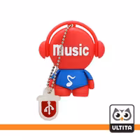 فلش موزیک من آبی قرمز 8 گیگ اولتیتا با گارانتی 