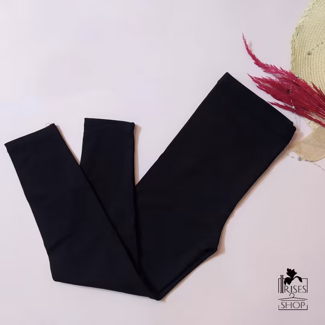 شلوار فانریپ مشکی کشسانی بالا کیفیت عالی ارسال رایگان 