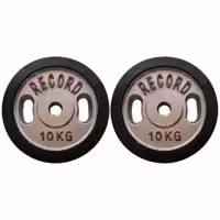 وزنه هالتر خانگی 10 کیلوگرمی رکورد بسته دو عددی
