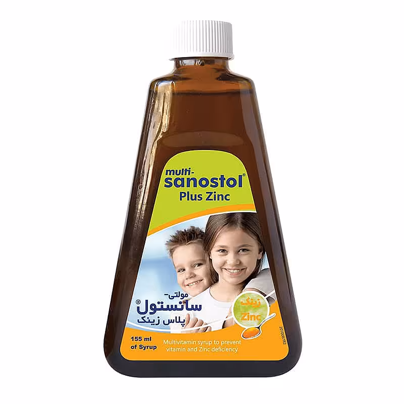 شربت مولتی سانستول پلاس زینک | Multi Sanostol Plus Zinc