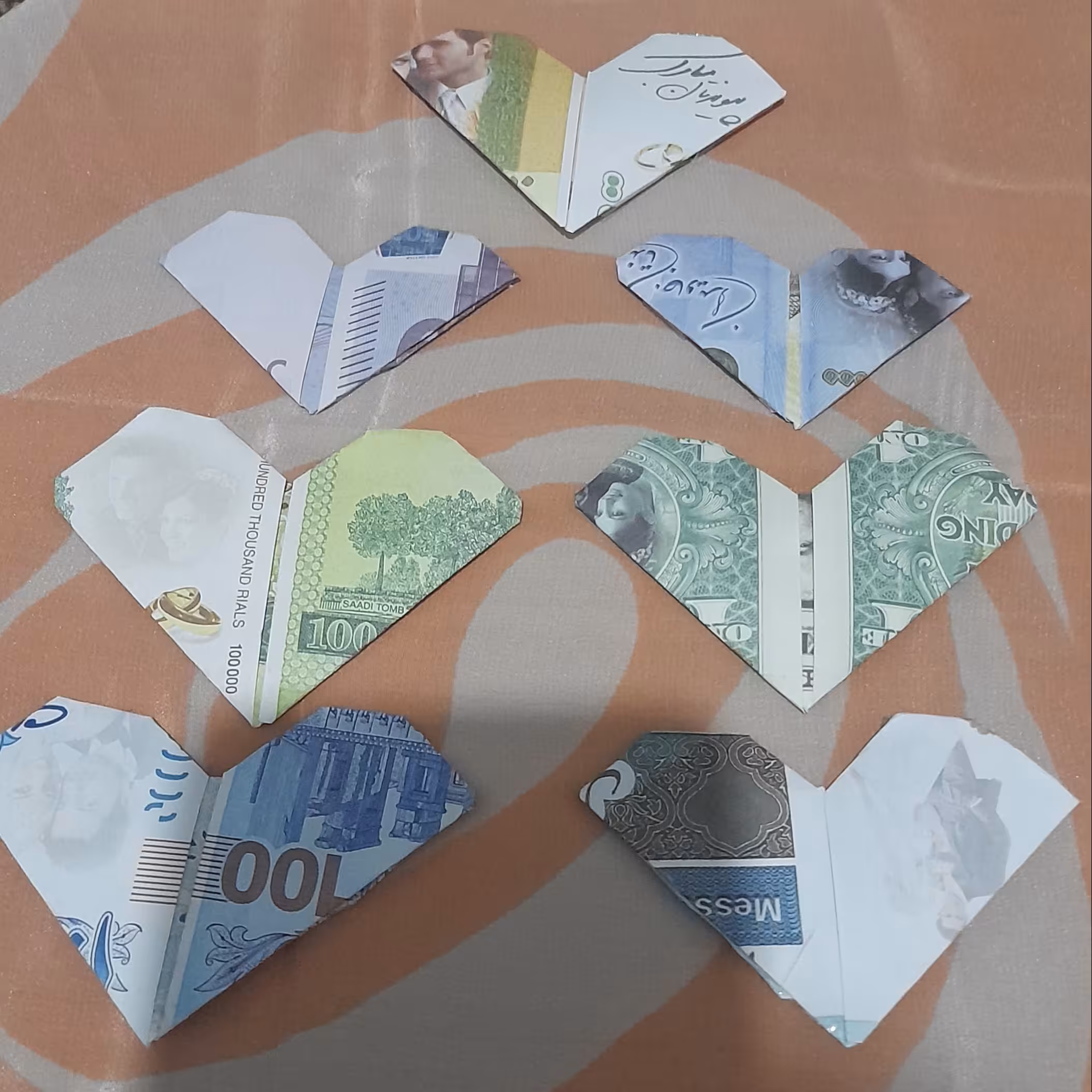 قلب اسکناسی