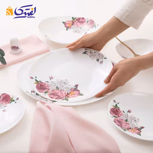 سرویس غذاخوری پارس اپال مدل لاوندر 6 نفره کد 207