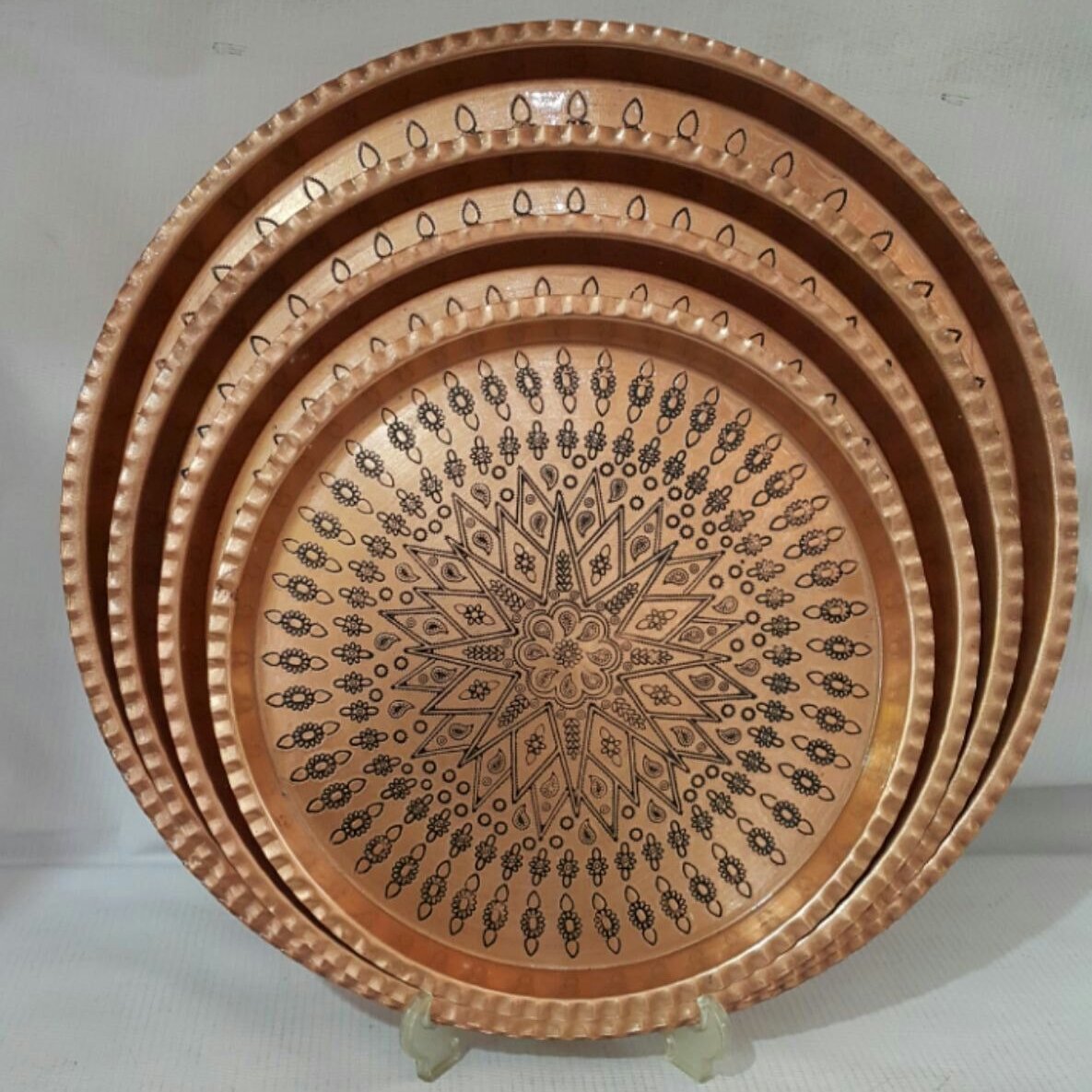 سینی مسی انتی اکسید سایز1 قطر21سانتی