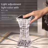 آباژور کریستالی تاچ Rose Diamond مدل برج