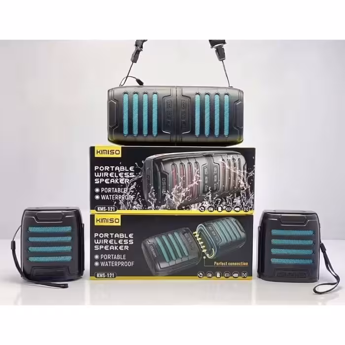 اسپیکر بلوتوثی دو قلو کیمیسو مدل KMS-121