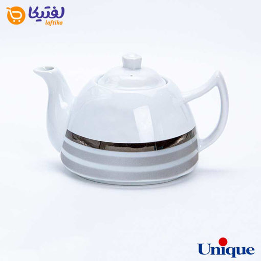قوری چینی یونیک مدل پلاتین UN-7547