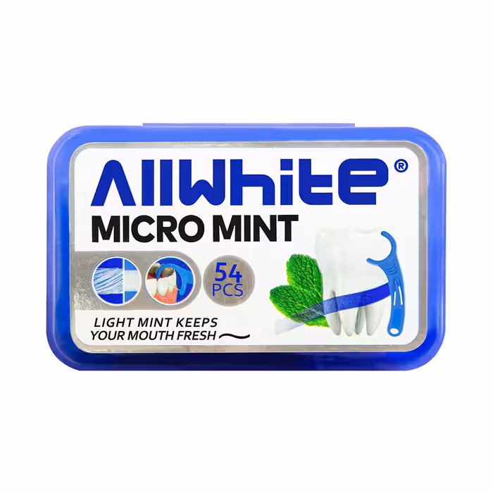 آل وایت نخ دندان دو منظوره 54 عددی