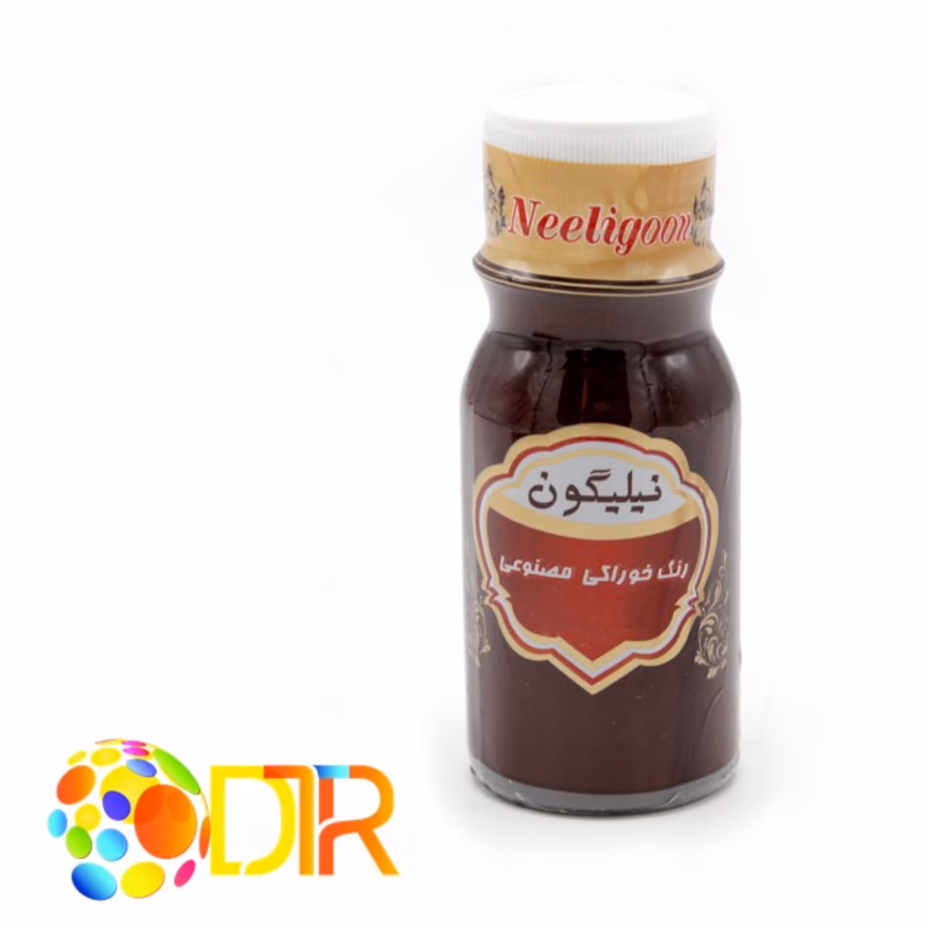 رنگ خوراکی مایع سبز روشن 50 گرمی نیلیگون